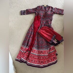 Multi color Anarkhali/Salwar suit